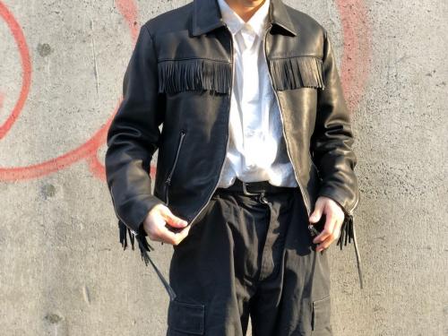 アンユーズドのライダースジャケット