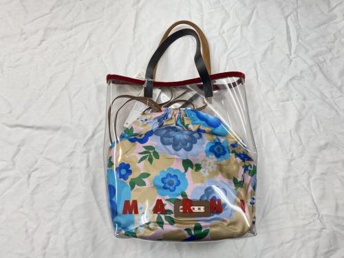 ポーチ付クリアトートバッグ