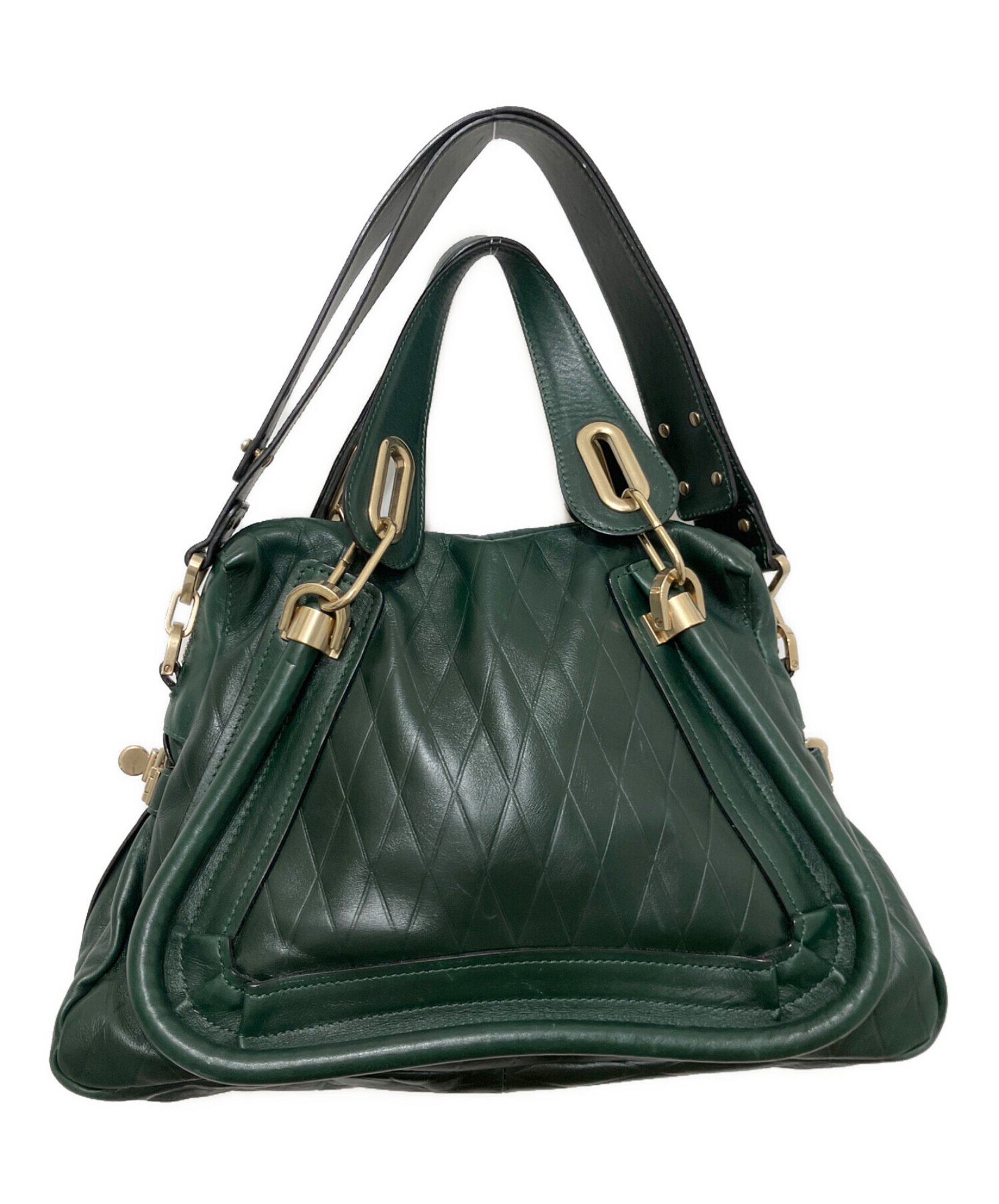 Chloe クロエ パラティ 2WAYバッグ Authentic Vintage Chloe / クロエ】パラティ 2WAYショルダーバッグ | 洗練されたフォルム