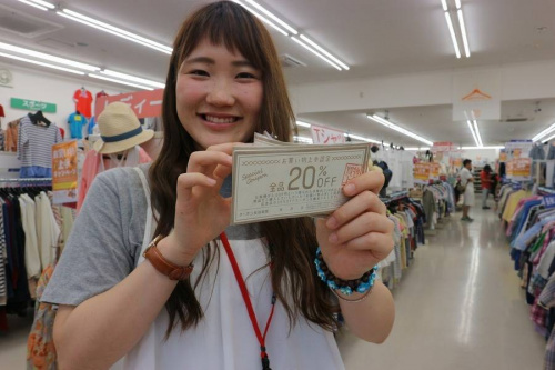 イベントの激安古着