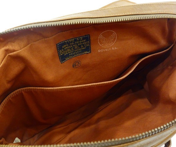 RRL/ダブルアールエル】A-2レザーブリーフケースが入荷しました