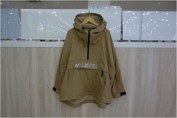 MILK FED/ミルクフェド】アノラックパーカーが入荷しました。​[2020.10