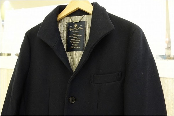 Nano Universe ナノユニバース メルトンスタンドコートが入荷しました 12 08発行