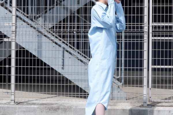 ストライプ デザイン/Striipe design madison blue ワンピース - 通販