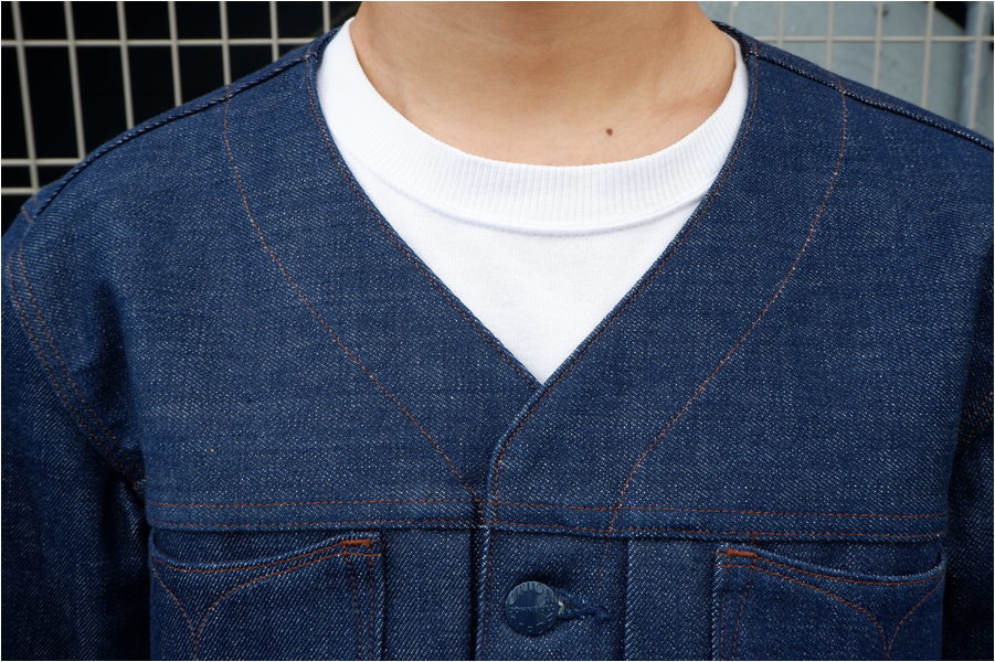 Johnbull/ジョンブル】ノーカラーデニムジャケットをお買取致しました 