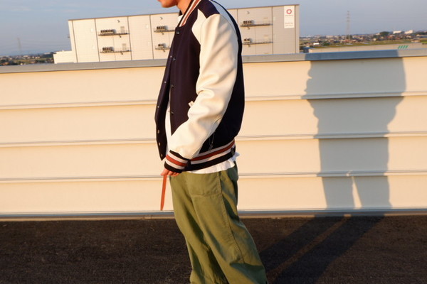 COACH/コーチ】レザースリーブ切替スタジャンをお買取致しました