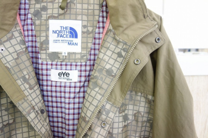 「ドメスティックブランドのeYe JUNYA WATANABE CdG MAN × THE NORTH FACE 」