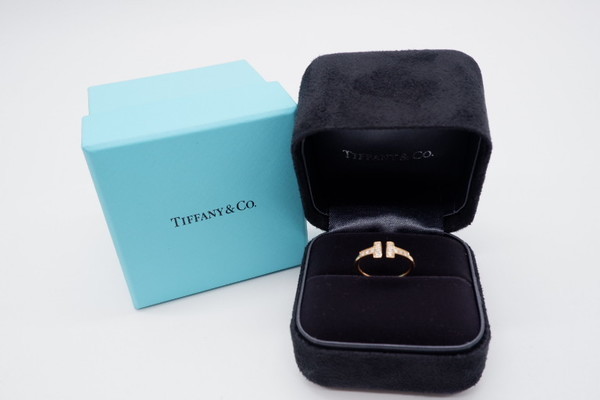 Tiffany&Co./ティファニー】Tダイヤモンドワイヤーリングをお買取致し
