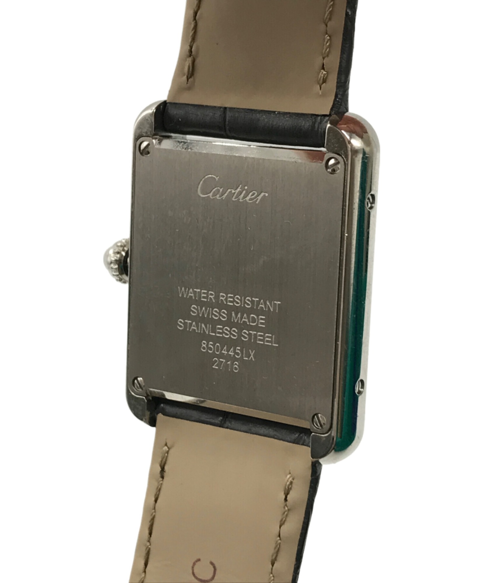 Cartier / カルティエ】タンクソロSM リストウォッチ | 手首に宿る 