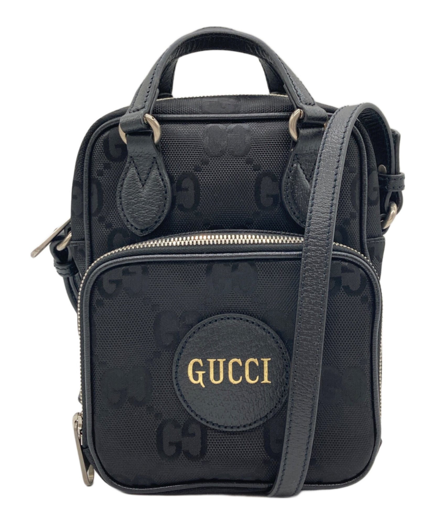 GUCCI / グッチ】オフ ザ グリッド ショルダーバッグ|洗練された漆黒の