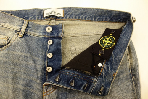 ファイブポケットデニムパンツのメンズ