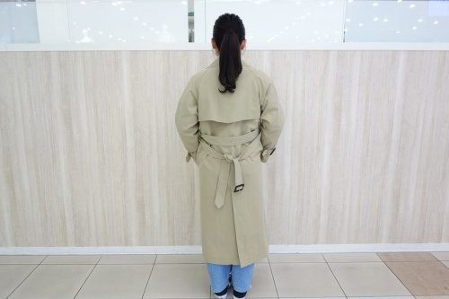 UWSCビッグトレンチコートのレディース