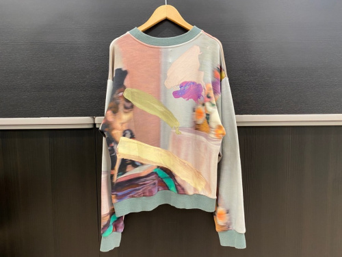 アメリの総柄スウェット