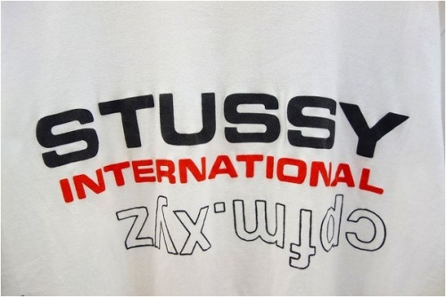 ストリートブランドのstussy