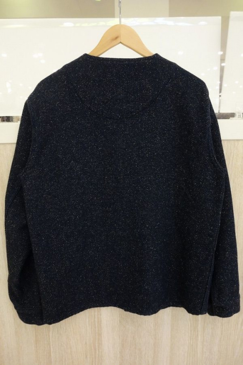 ジャパンブルージーンズのノーカラーカバーオール