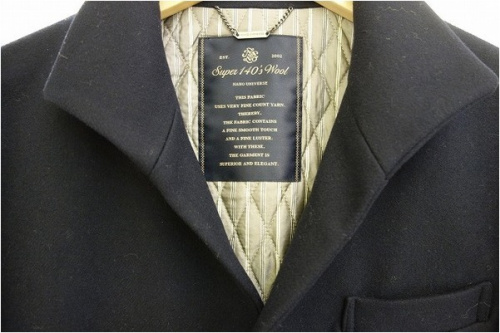 メルトンコートのメンズ