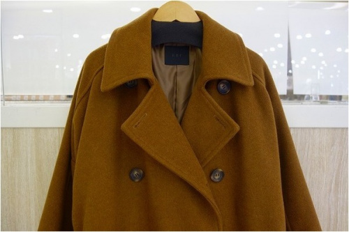 BIGカラートレンチコートのレディース