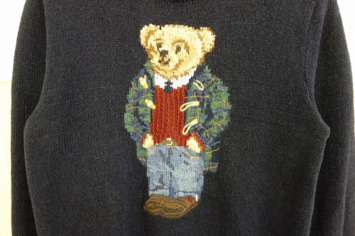 ポロベアニットのメンズ