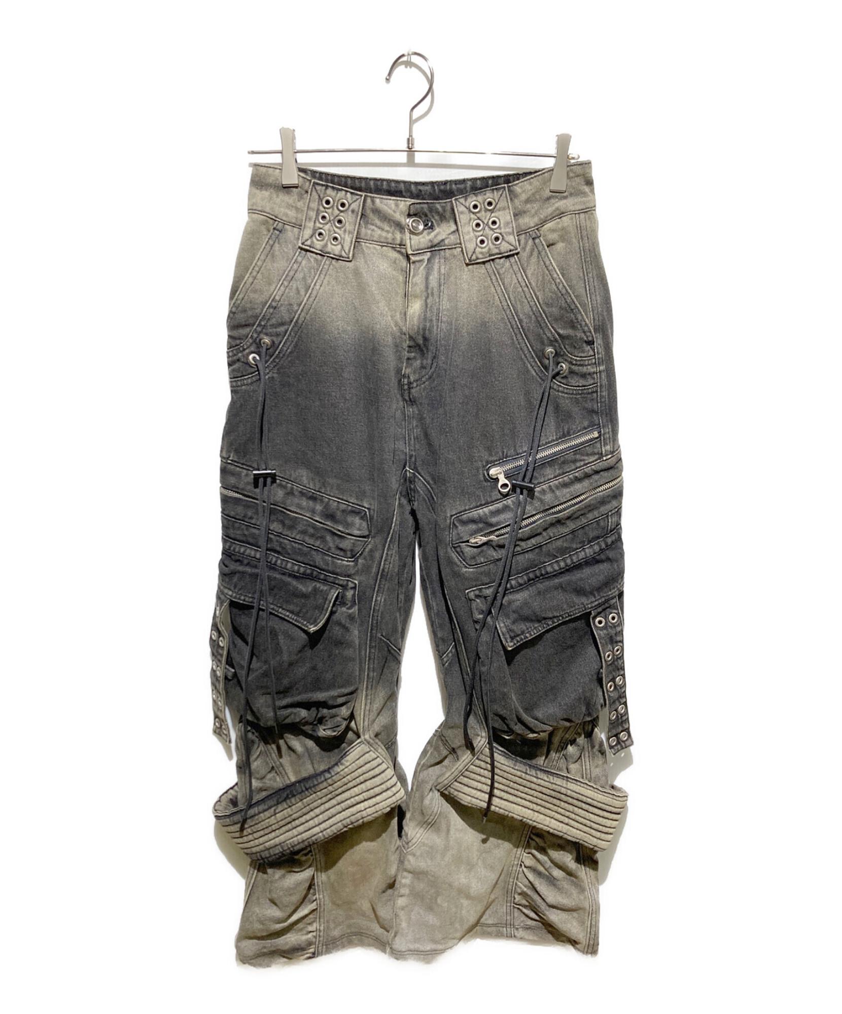PERSONSOUL / パーソンソウル】Desert Distressed Denim Cargo 