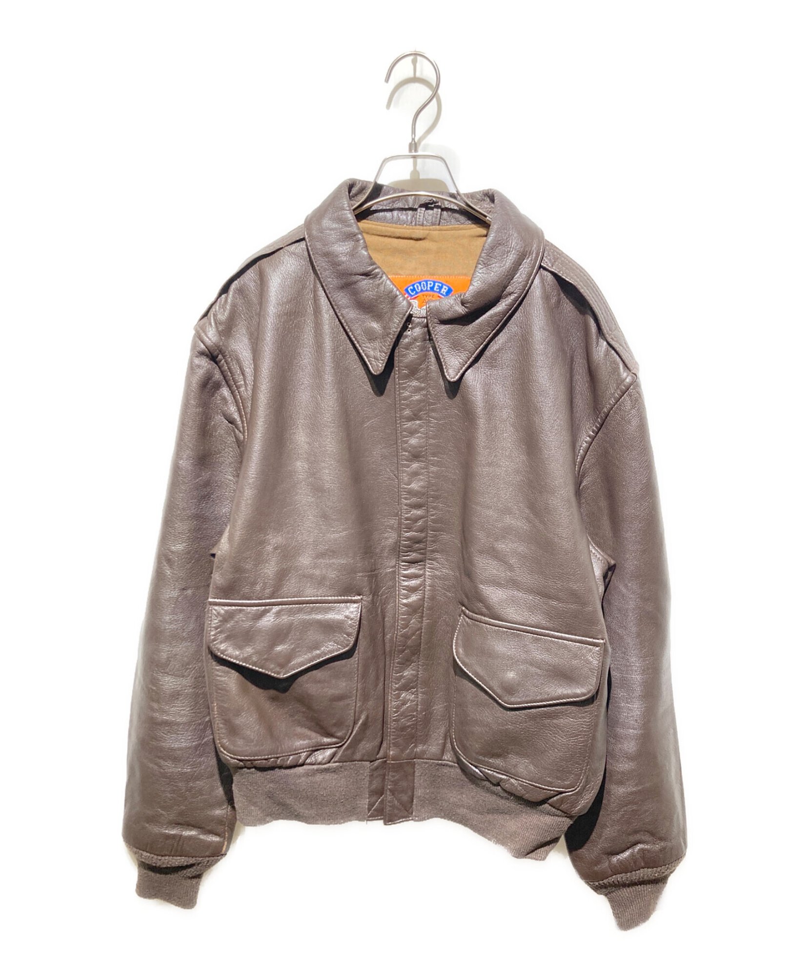 COOPER ジャケット cooper / クーパー】A-2 レザージャケット｜ブランド品・古着の販売と
