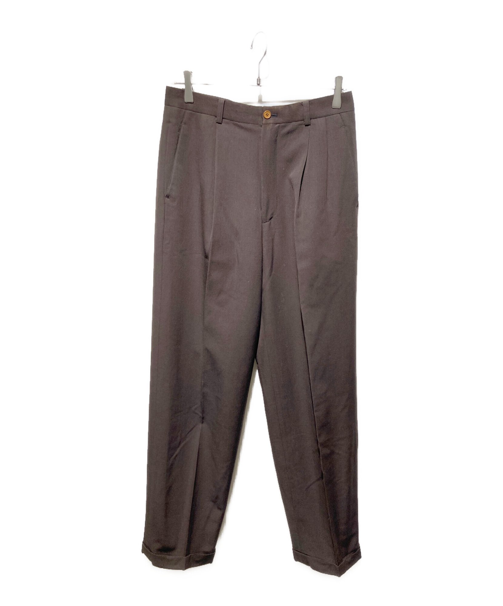 ISSEY MIYAKE MEN / イッセイミヤケメン】2タックスラックスパンツ