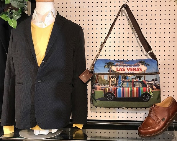 ポールスミス、ラスベガス ウェルカム サイン ショルダーバッグ Paul Smith/ポールスミス】LAS VEGAS NEVADA ショルダーバッグ入荷