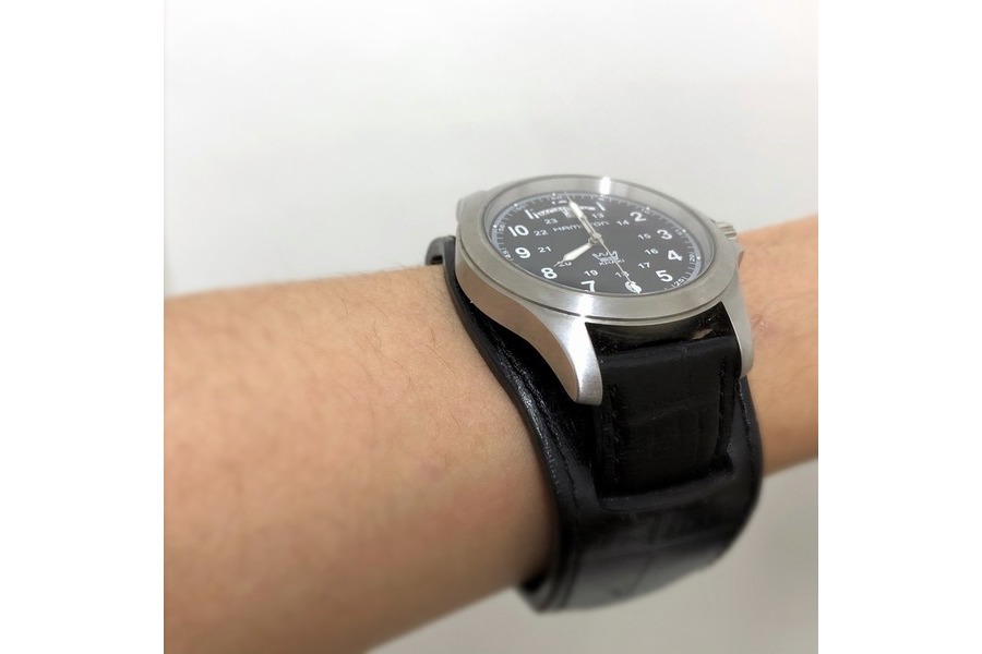 NEIGHBORHOODネイバーフッド×ハミルトン KAHKIカーキキング 腕時計(アナログ) オンラインストア初売