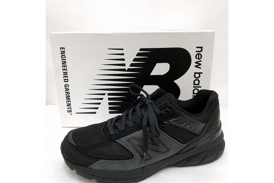 エンジニアドガーメンツ new balance スニーカー black 27.5