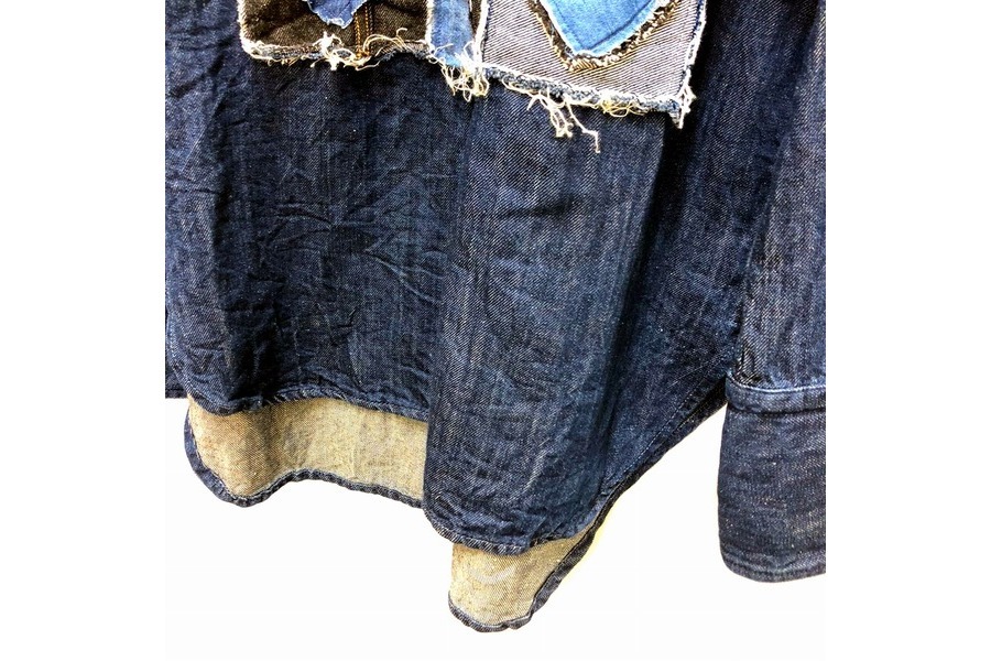 J.W. ANDERSON/ジェイダブリューアンダーソン】APPLIQUÉ HEART DENIM 
