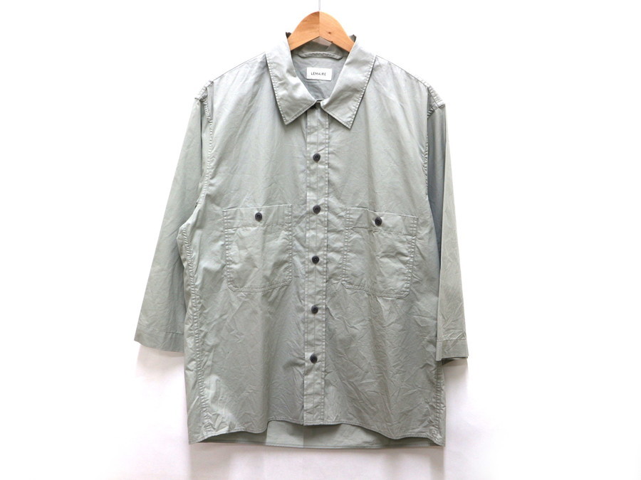超人気新品 LEMAIRE ルメール プルオーバー ロング シャツ