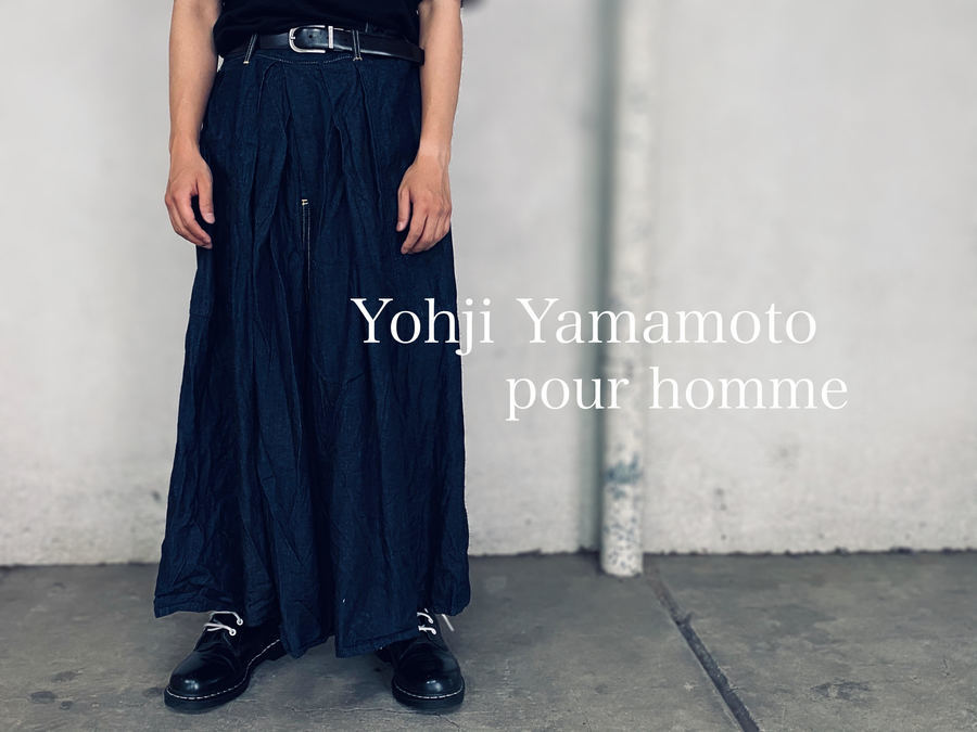 Yohji Yamamoto pour homme21AW】ヨウジヤマモトプールオム 袴パンツ-