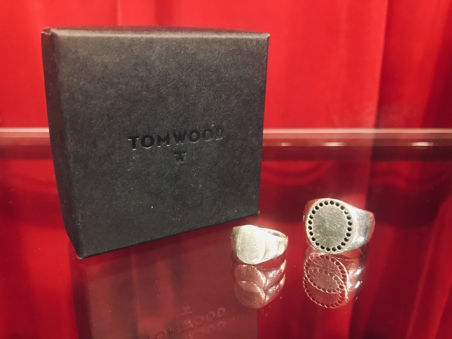 TOMWOOD/トムウッド】よりBlack Spinel Circle Ring/シグネットリング 