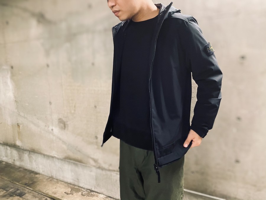 stone island シェルジャケット