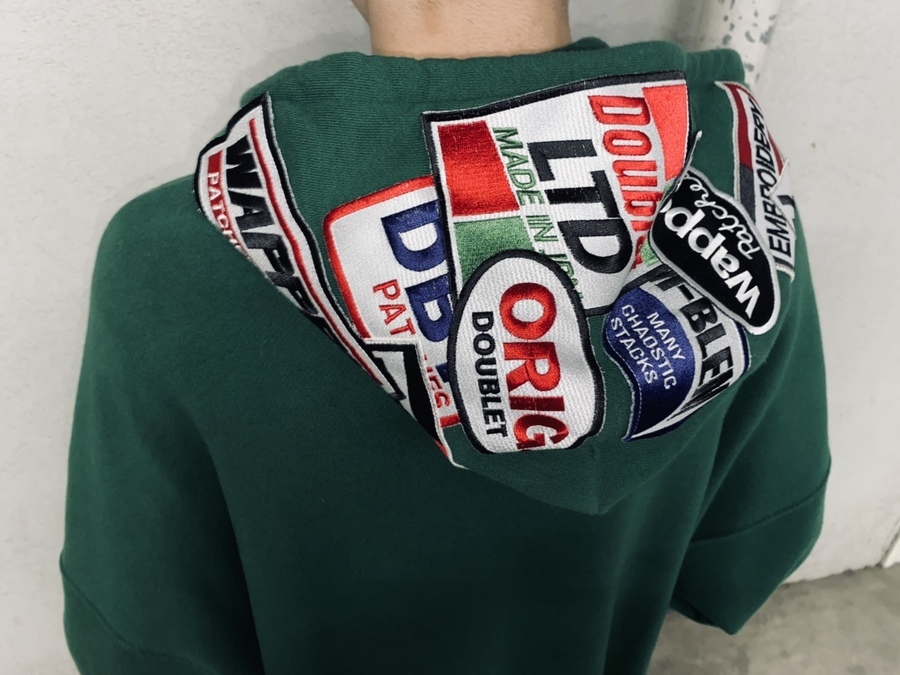 doublet CHAOS PATCHES HOODIE ダブレット