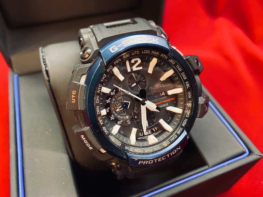 有名ブランド【CASIO/カシオ】よりグラビティマスター(GPW-2000)が買取