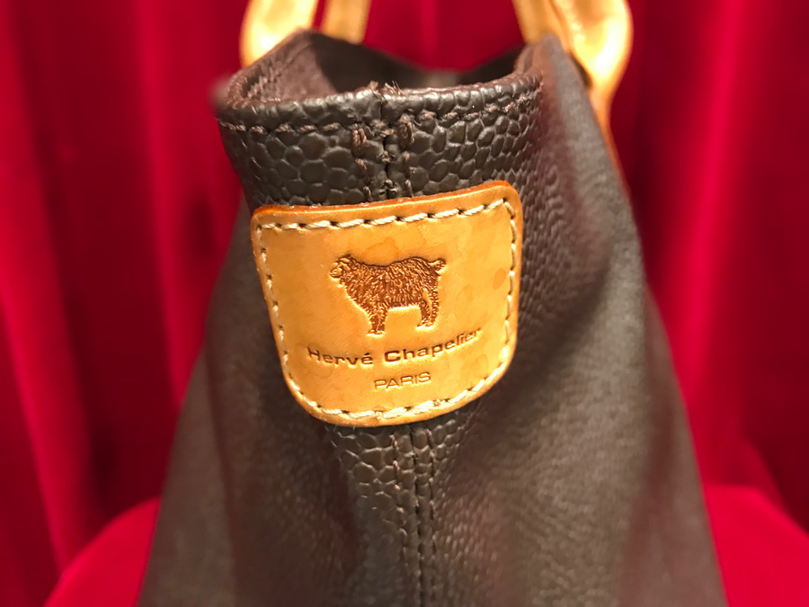 有名ブランド【Herve Chapelier/エルベシャプリエ】よりオールレザー