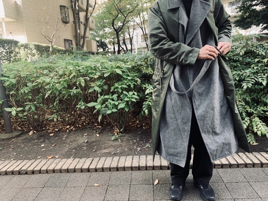 TOGA VIRILIS ドッキングコート TOGA VIRILIS/トーガヴィリリース】よりドッキングチェスターコートが