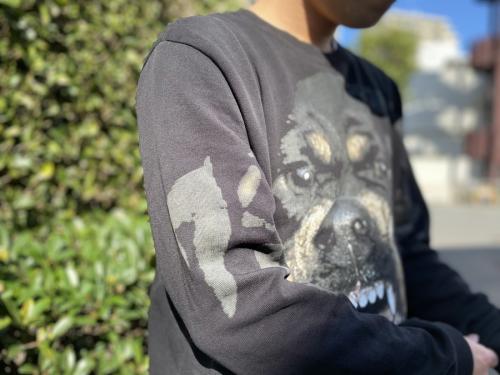 有名ブランド【GIVENCHY/ジバンシィ】よりロットワイラースウェット 