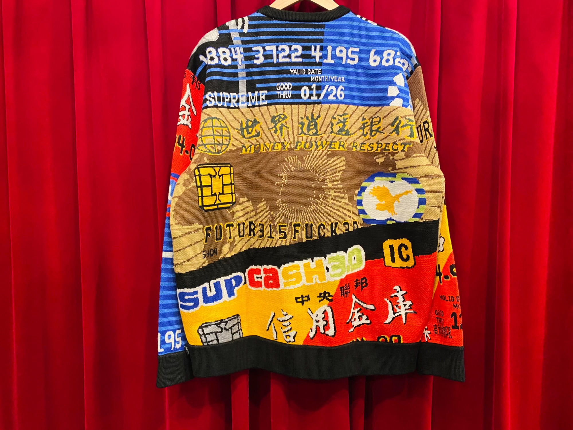 Supreme / シュプリーム】よりクレジットカードセーター / 22SS