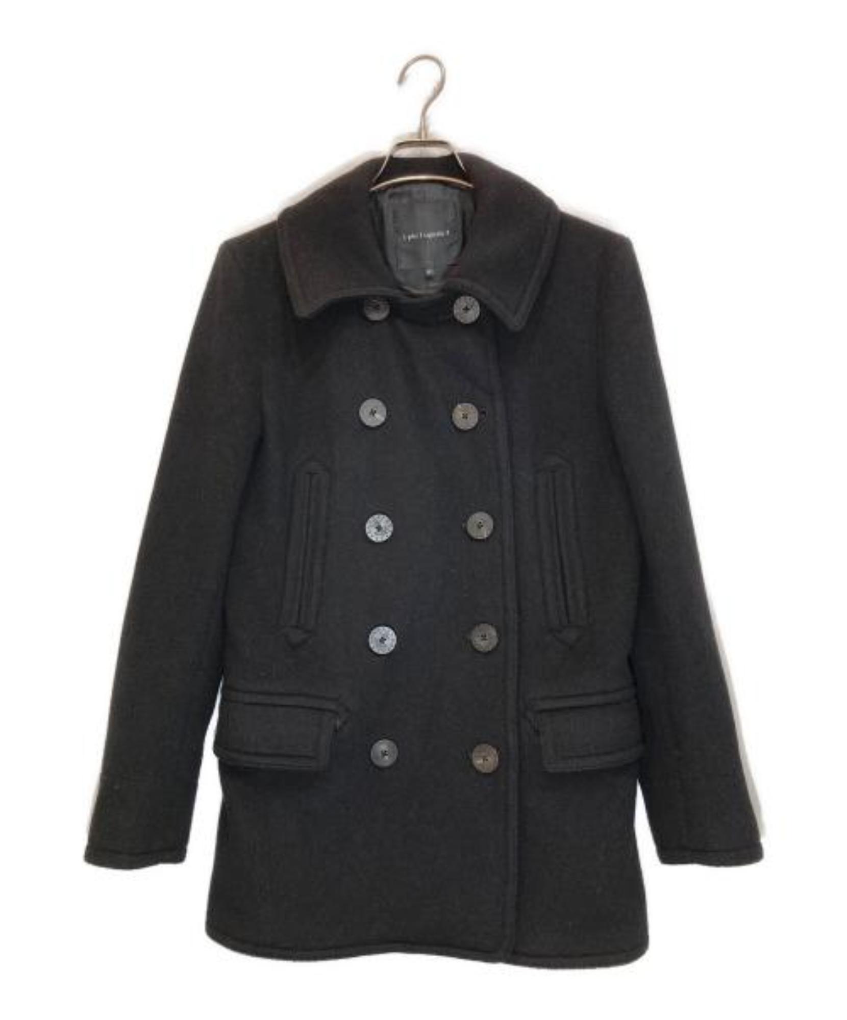 1piu1uguale3】13STAR 10BUTTON P-COAT 干場義雅氏監修、カシミヤ混の