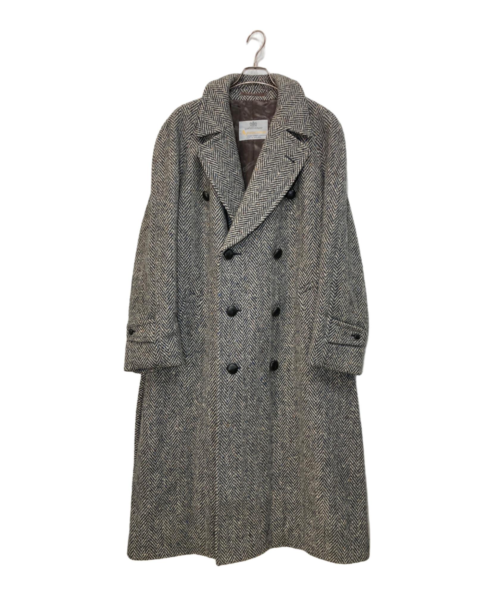 Aquascutum】ヴィンテージアイリッシュツイードトレンチコート 幻の