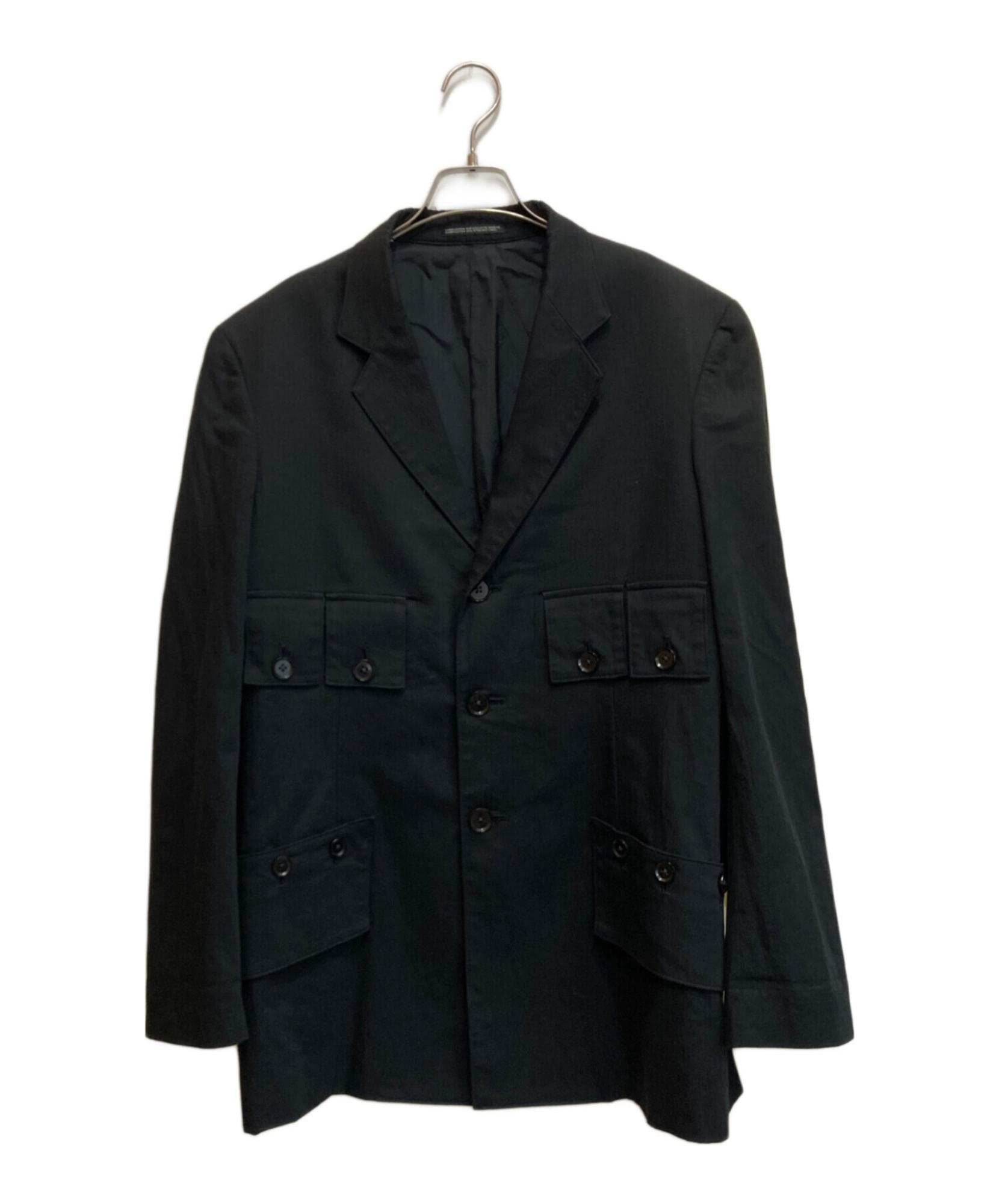 Yohji Yamamoto pour homme】6ポケット テーラードジャケット 独自の