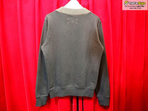 メゾンマルジェラのレイヤードスウェット