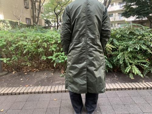 トーガ ヴィリリースのドッキングチェスターコート