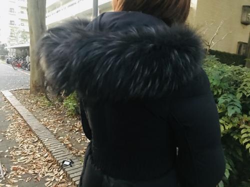 タトラスのファー付ダウンコート