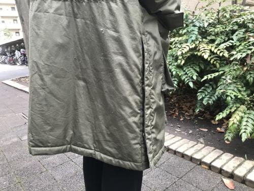 パディングフィールドコートのコート