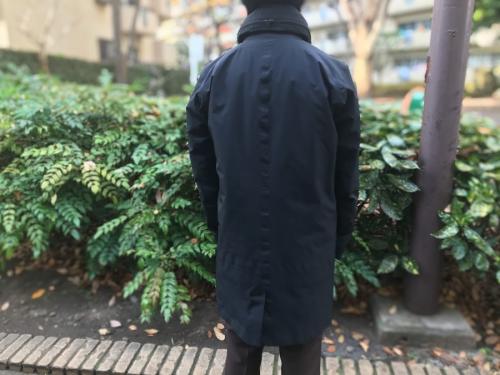 Galvanic IS Coatのステンカラーコート