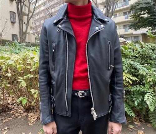 666 ライダース　革ジャン　ダブル　レザー 666 Leather Wear(トリプルシックスレザーウェア) / ダブル