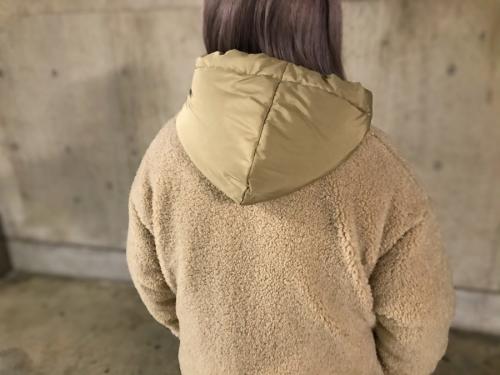 アダム エ ロペのボアレイヤードアウター