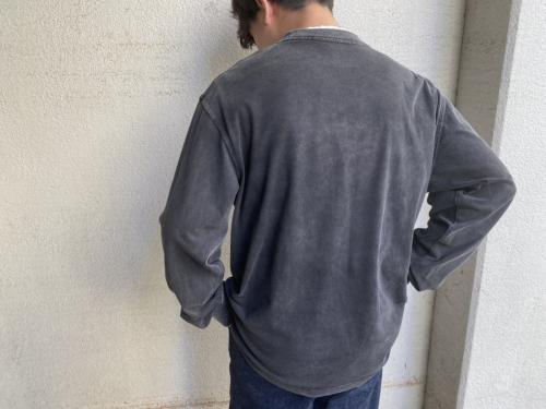 ウォッシュプリントロングスリーブカットソーのカットソー